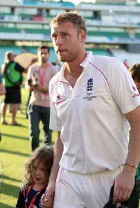 Npower Prints: Andrew Flintoff & Daughter Holly