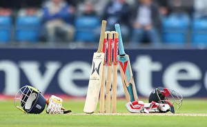 Bell Prints: Andrew Flintoff & Ian Bell Hat & Bat Andrew Flintoff