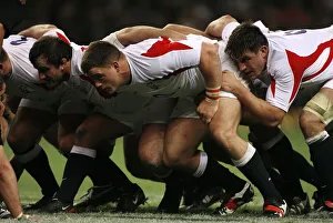 Scrum Prints: Andrew Sheridan, George Chuter, Martin Corry