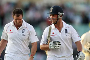 Trott Prints: Andrew Strauss & Jonathan Trott