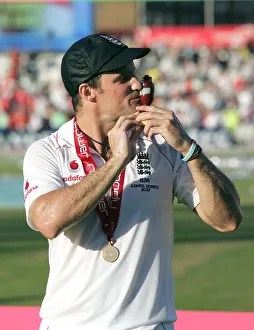 Series Prints: Andrew Strauss Kisses The Ashes