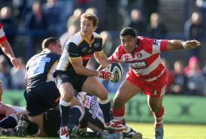Gloucester Prints: Andy Gomarsall & Lesley Vainikolo