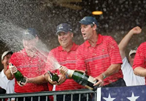 Azinger Prints: Azinger & Usa Team Celebrate