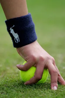 Art Or Moody Prints: Ball Girl With Ball In Hand