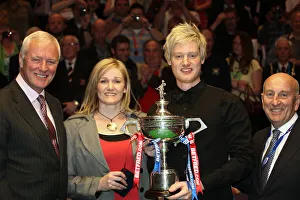 Champion Prints: Barry Hearn, Neil Robertson, Mum & Fred Done