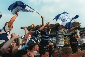 Fans Prints: Bath Rugby Fans Celebrate