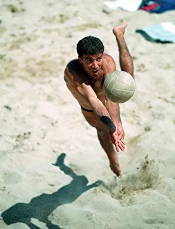 Volleyball Prints: Beach Volleyball