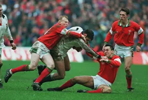 Neil Prints: Ben Clarke Gets Dragged Down