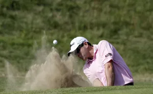 Georges Prints: Ben Curtis In The Sand On The 8th