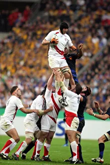 Semi Final Prints: Ben Kay Wins Line-Out