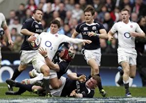 Brown Prints: Ben Youngs Get Tackled By Kelly Brown