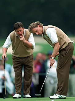 Line Up Put Not Crouch Prints: Bernhard Langer & Ian Woosnam