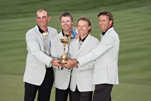 Joachim Prints: Bernhard Langer, Thomas Bjorn, Joachim Bjorklund & Ander