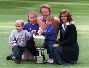 Wife Prints: Bernhard Langer, Wife & Kids