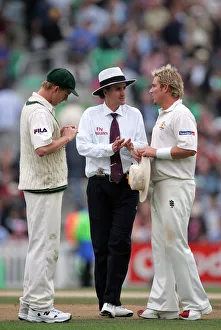 Shane Prints: Billy Bowden, Shane Warne & Brett Lee