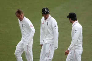 Indies Prints: Borthwick, Anderson & Prior Walk Off In Rain Borthwick