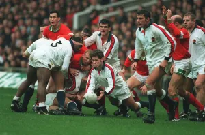 Bracken Prints: Bracken Clears Ball From Scrum