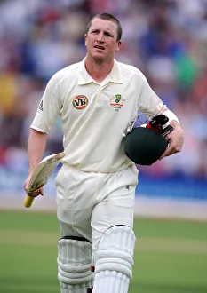 Leaves Prints: Brad Haddin Leaves The Field