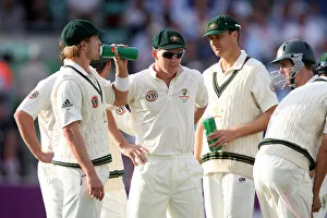 Npower Prints: Brett Lee & Team