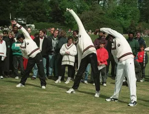 Ambrose Prints: Brian Lara, Ambrose & Arthurton