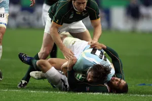 Semi Final Prints: Bryan Habana & Juan Martin Hernandez