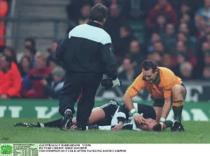 Stimpson Prints: Campese Helps Injured Stimpson