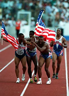 100m Prints: Cason, Mitchell, Burrell