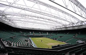 Centre Court Roof On