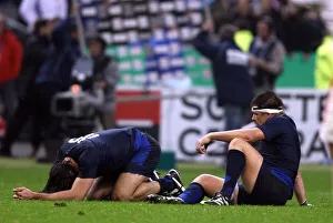 Semi Final Prints: Chabal & Milloud After Defeat