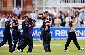 Charlotte Edward and Claire Taylor Celebrate Win