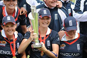 Charlotte Edwards & England Team