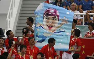 Fans Prints: Chinese Swimming Fans