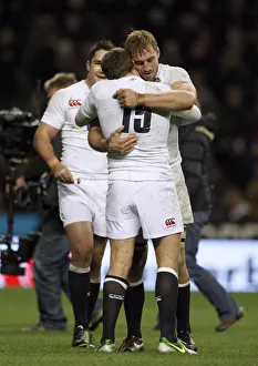 Goode Prints: Chris Robshaw & Alex Goode After Beating Zew Zealand