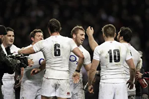 Chris Robshaw & Team Celebrate