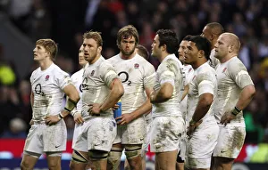 Robshaw Prints: Chris Robshaw & Team After Losing To Wales