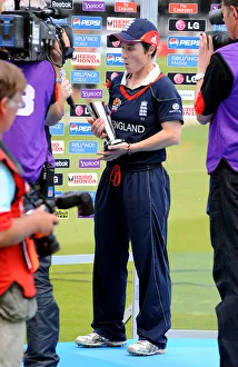 Award Prints: Claire Taylor Picks Up Award