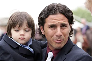 Claudio Pizarro & Son