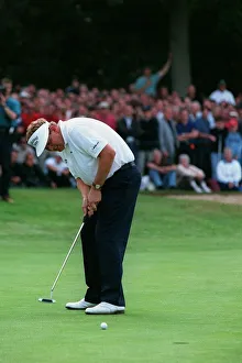 Champion Prints: Colin Montgomerie Birdies 18th