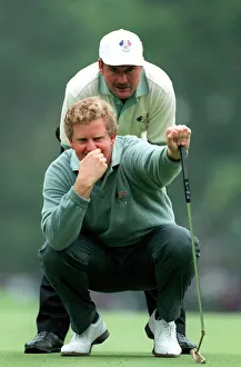 Montgomerie Prints: Colin Montgomerie & Caddy