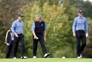 Montgomerie Prints: Colin Montgomerie & Padraig Harrington