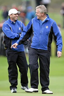 Montgomerie Prints: Colin Montgomerie & Sergio Garcia