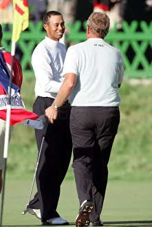 Colin Montgomerie & Tiger Woods