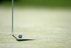 Art Or Mood Prints: Colin Montgomeries Ball On 6th