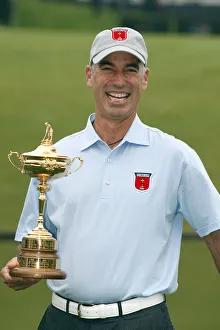 Corey Prints: Corey Pavin In A Relaxed Mood With The Ryder Cup