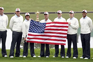 Corey Prints: Corey Pavin & Team With The Ryder Cup