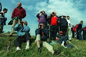 Crowd Prints: Crowd With Binoculars