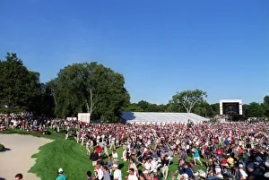 Crowd Prints: Crowd Surge On To 18th Fairway