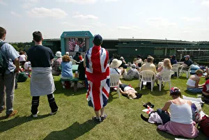 Genral View Prints: Crowds At Wimbledon