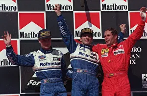 Prix Prints: Damon Hill, Coulthard & Berger