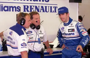 Formula Prints: Damon Hill, Patrick Head, Brown